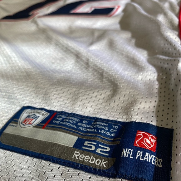 Authentic Mens Tom Brady Reebok New England Patriots Jersey Size 52 - Picture 2 of 4